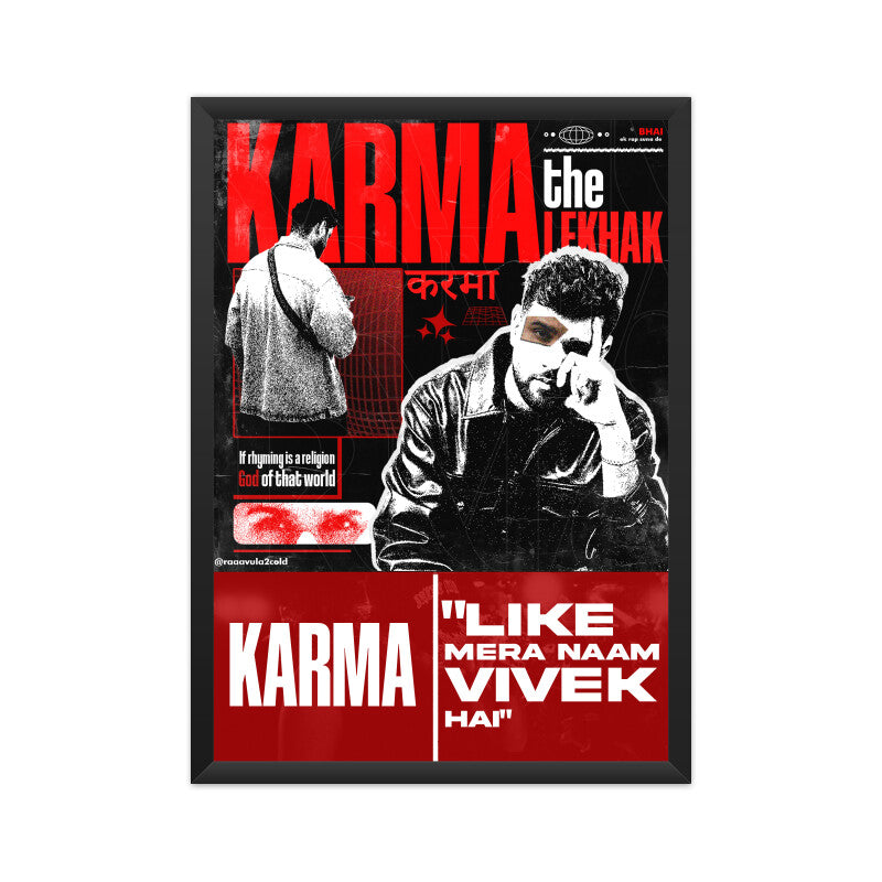 KARMA A4 SIZED POSTER