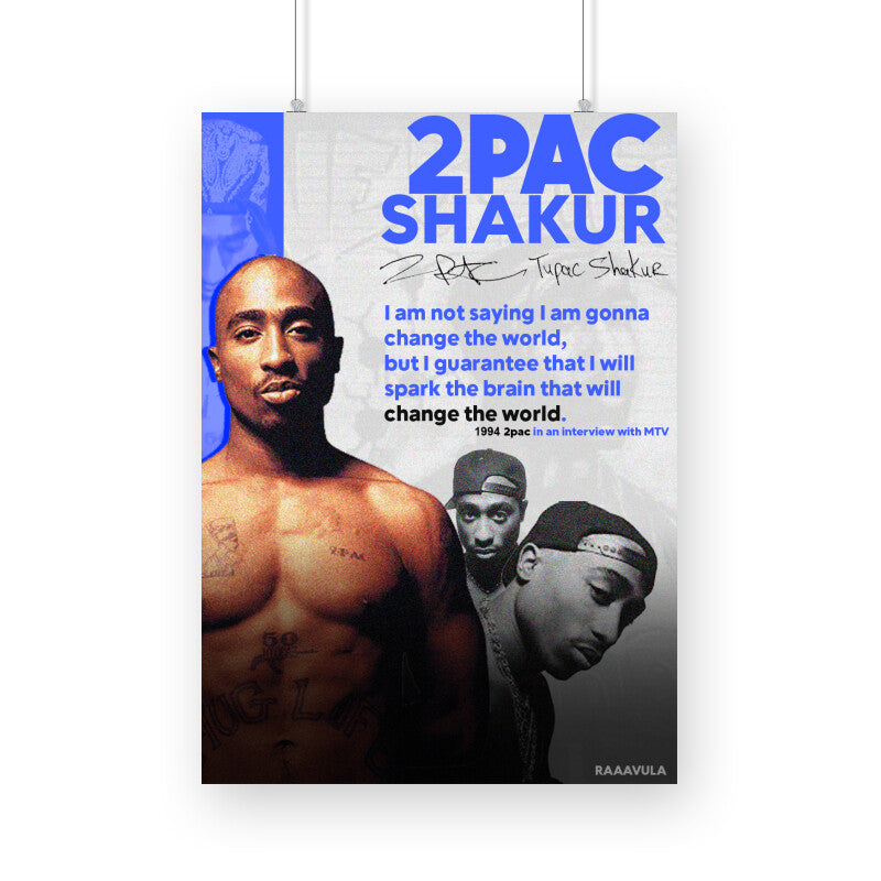 2PAC A4 SIZED POSTER