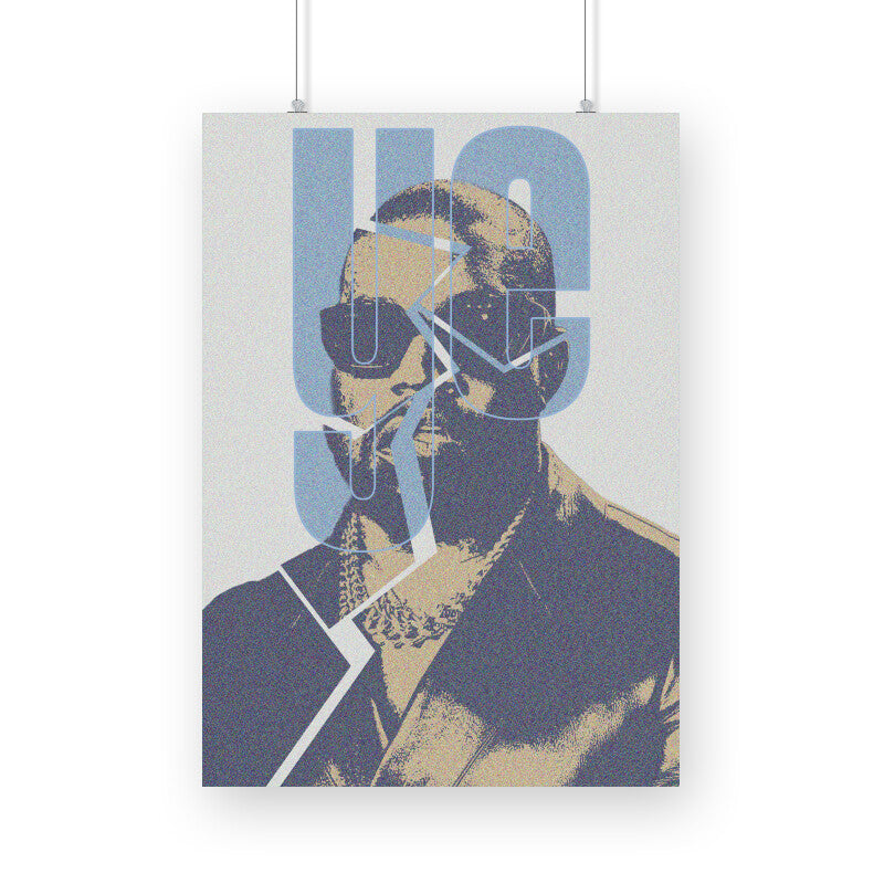 KANYE WEST A4 SIZED POSTER