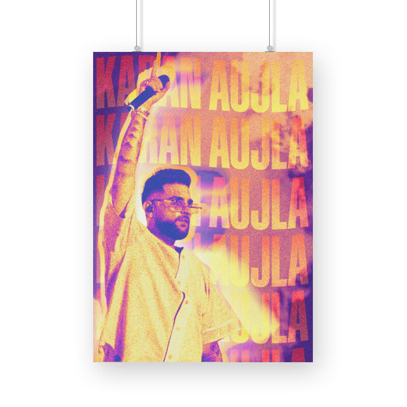 KARAN AUJLA A4 SIZED POSTER