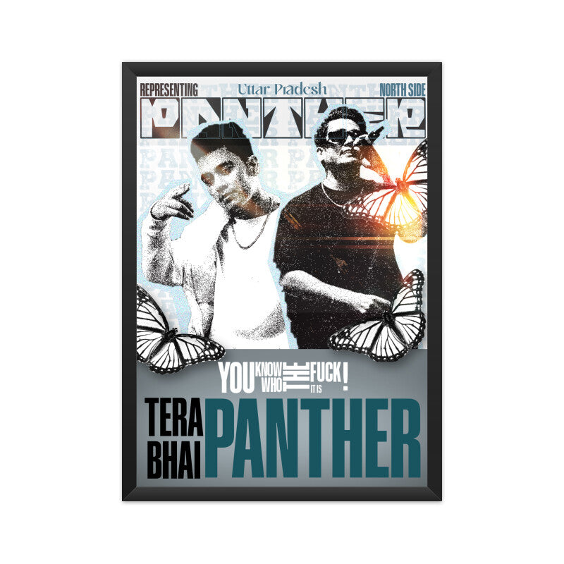 PANTHER A4 SIZED POSTER