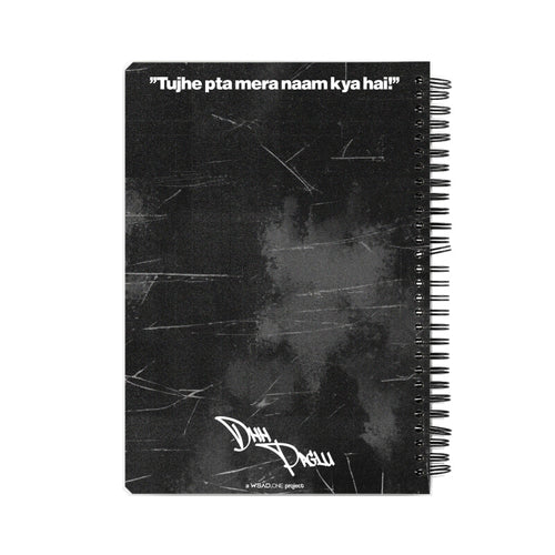 BELLA PRINTED A5 SIZED SPIRAL WIRO NOTEBOOK