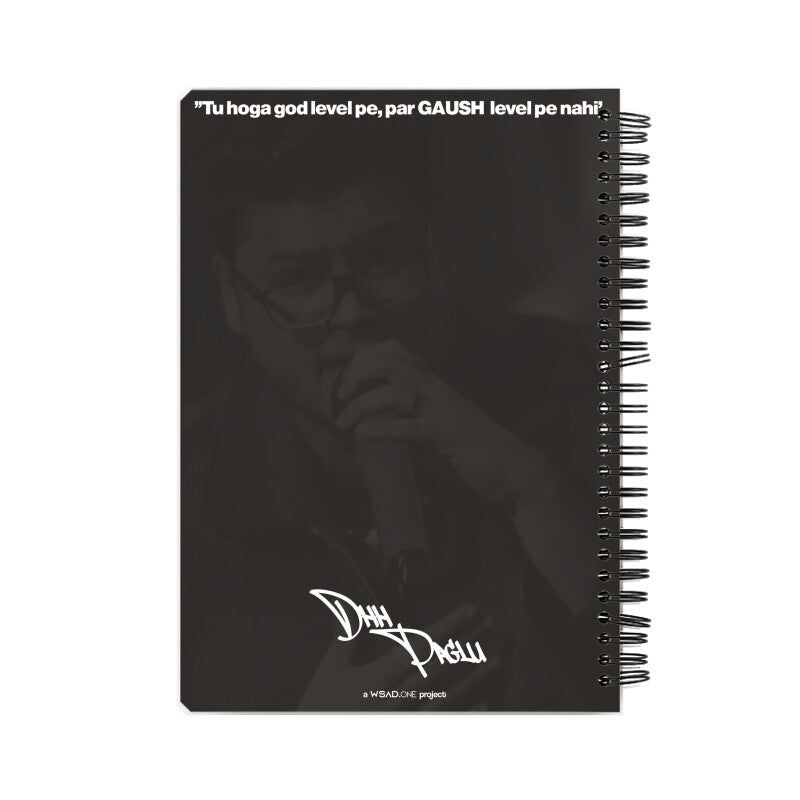 GAUSH PRINTED A5 SIZED SPIRAL WIRO NOTEBOOK