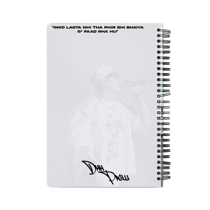 PANTHER PRINTED A5 SIZED SPIRAL WIRO NOTEBOOK