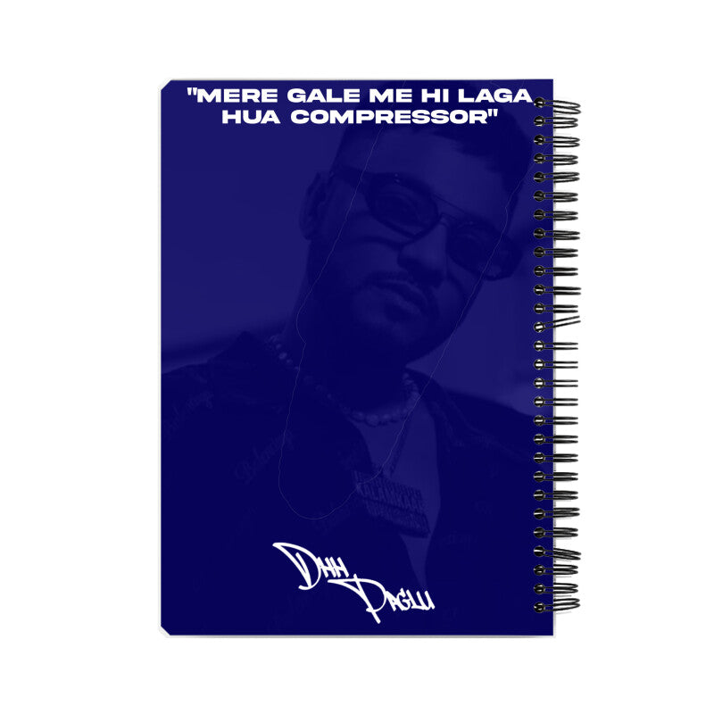 RAFTAAR PRINTED A5 SIZED SPIRAL WIRO NOTEBOOK